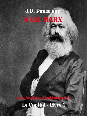 cover image of J.D. Ponce sur Karl Marx, Livre 1